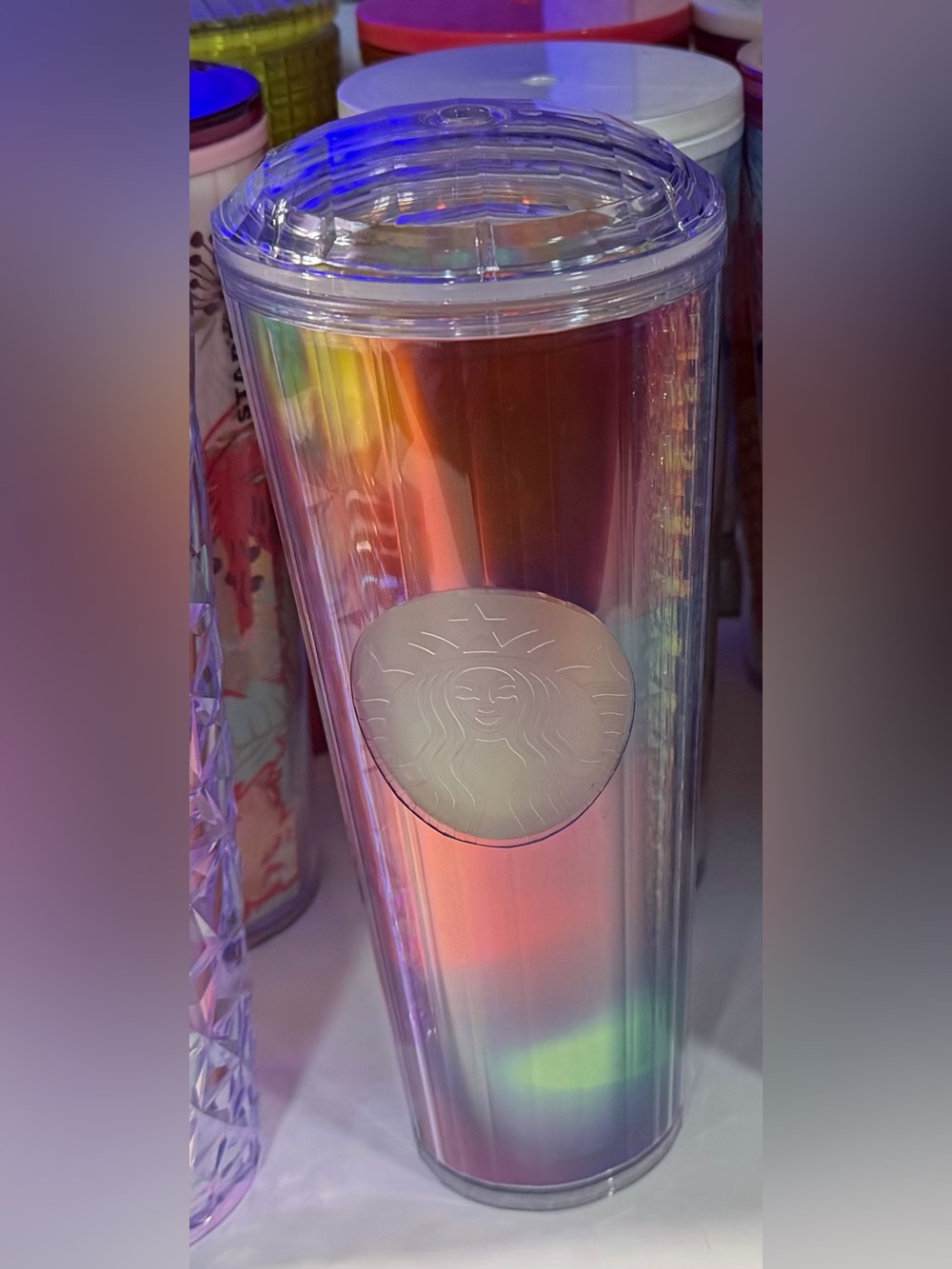 Starbucks Iridescent Unicorn Oil Slick Tumbler